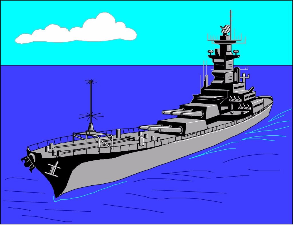 老城大型军舰